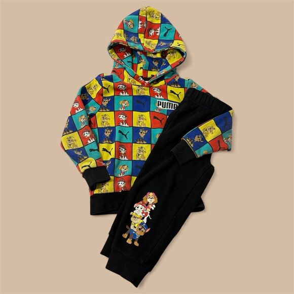 Puma Paw Patrol Hoodie & Joggers Set | Size 4 - Picture 2 of 2